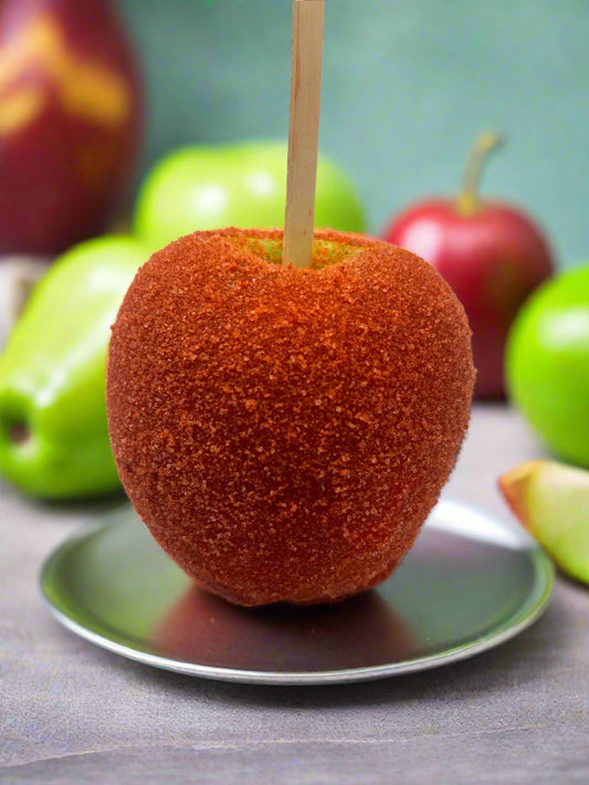 Chamoy candy apple from Belleeah's Apples & Treats