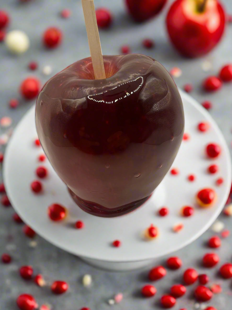 Red Delicious candy apple from Belleeah's Apples & Treats