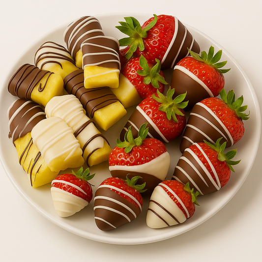 Chocolate Covered Fruit Platter