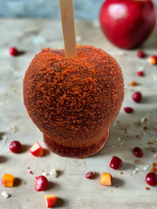 Red Chamoy Candy Apple